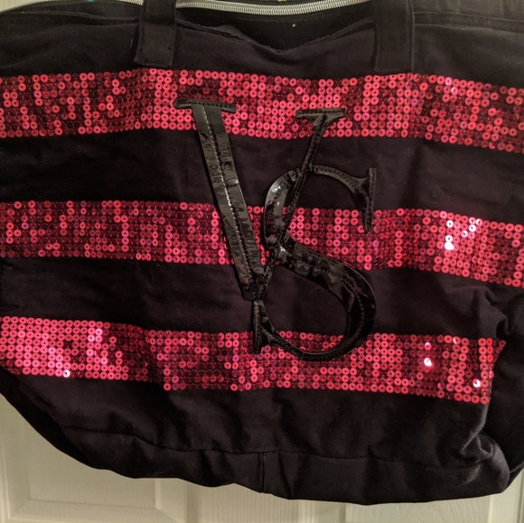 Victoria\'s secret limited edition sequin tote Bag